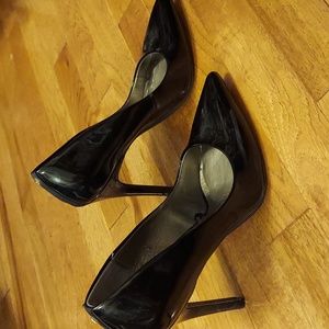 Sam and Libby Black High Heel shoes / pumps, size 8.5